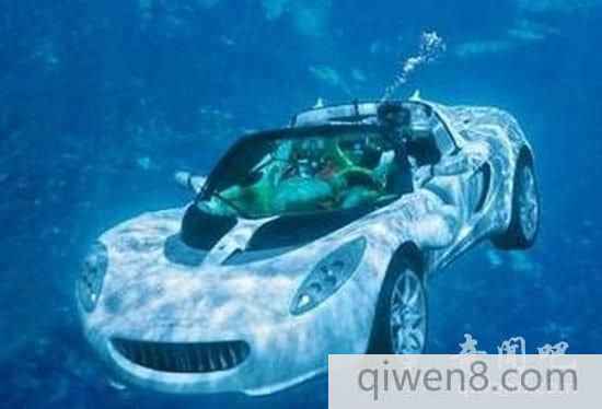 潜水跑车，世界上第一款水陆两用车
